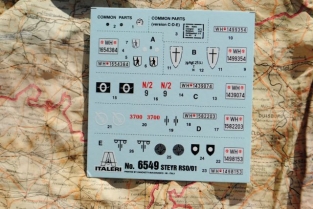 Italeri 6549 Steyr RSO/01 with German Soldiers and Accessories
