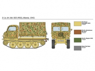 Italeri 6549 Steyr RSO/01 with German Soldiers and Accessories