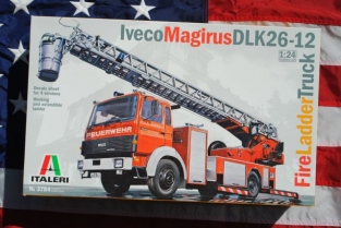 Italeri 3784 Iveco Magirus DLK26-12 Fire Ladder Truck