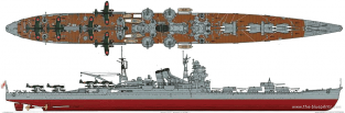 Tamiya 78024 Japanese Heavy Cruiser TONE