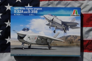 Italeri 1419 Joint Strike Fighter program X-32A and X-35B