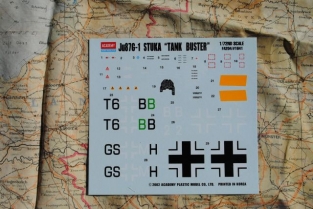 Academy 1641 Junkers JU-87G-1 STUKA 