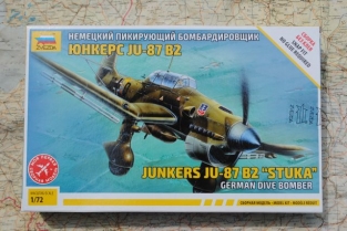 Zvezda 7306 Junkers Ju-87 B2 STUKA German Dive Bomber