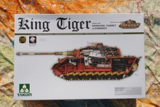 TAKOM 2045 KING TIGER Sd.Kfz.182 HENSCHEL TURRET with Zimmerit