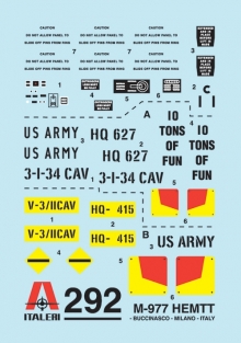 Italeri 292 M997 HEMTT 