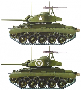 Italeri 6502  M24 Chaffee Tank