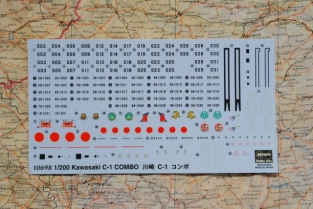 Hasegawa 10698 Kawasaki C-1 COMBO