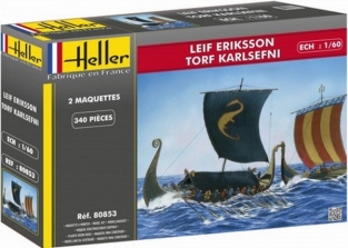 Heller 80853 LEIF ERIKSSON en TORF KARLSEFNI 1:60