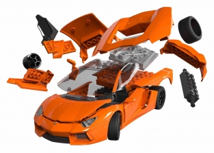 Airfix  J6007 QUICK BUILD Lamborghini Aventador LP 700-4