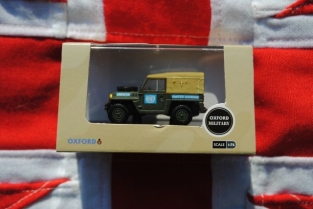 Oxford 76LRL001 Land Rover 1/2 Ton Lightweight United Nations