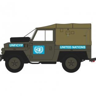 Oxford 76LRL001 Land Rover 1/2 Ton Lightweight United Nations