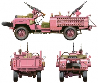 Italeri 6501  Land Rover S.A.S. Recon Vehicle 