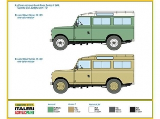 Italeri 6542 Land Rover Series III 109 