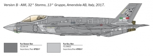 Italeri 1409 Lockheed Martin F-35A Lightning II CTOL version