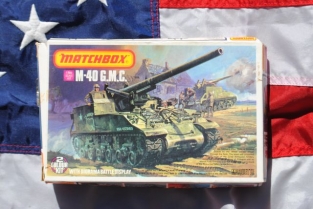 Matchbox PK-86 M-40 GMC 155 mm Gun Motor Carriage