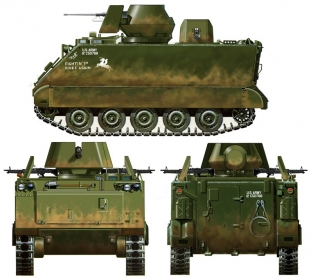 Italeri 6506 M113 ACAW with 106mm recoilless gun