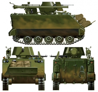 Italeri 6506 M113 ACAW with 106mm recoilless gun