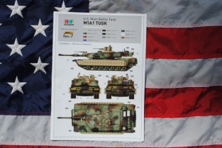 Rye Field Model RM-5004 M1A2 SEP ABRAMS TUSK I / TUSK II M1A1 TUSK U.S.Main Battle Tank