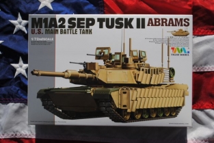 TIGER Model 9601 M1A2 SEP TUSK II ABRAMS U.S. Main Battle Tank