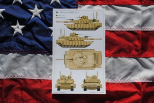 TIGER Model 9601 M1A2 SEP TUSK II ABRAMS U.S. Main Battle Tank