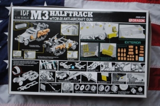 Dragon 3586 IDF M3 Halftrack with TCM-20 Anti-Aircraft Gun