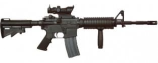 Trumpeter 01909  AR15/M16/M4 FAMILY M4A1/M203