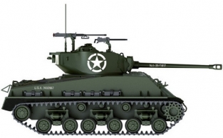 Italeri 6529 M4A3E8 Sherman 