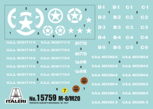 Italeri 15759 M8 / M20