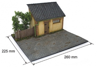 MiniArt 36032 Diorama with Barn