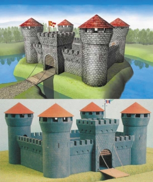 Zvezda 8510 MEDIEVAL STONE FORTRESS
