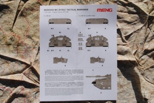 MENG SPS-003 MERKAVA Mk.3D / BAZ Tactical Markings
