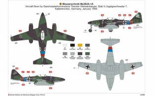 Airfix A03088 MESSERSCHMITT Me262A-1A