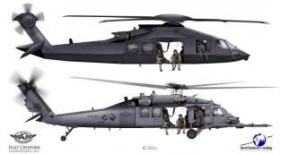 Italeri 48150 MH-X Silent Hawk