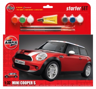 Airfix A50125 MINI Cooper S Starter Set