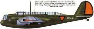 Martin 139 WH-1/2 Bomber