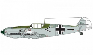 Airfix A01008  Messerschmitt Bf109E-4