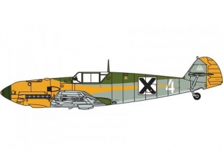 Airfix A02062  Messerschmitt Bf109E-7/TROP