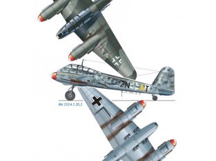 Italeri 077  Messerschmitt Me-210 A-1