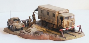 Revell 03227  Monty's Caravan & Scout Car   1:76