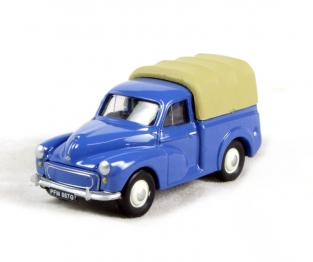 Classix EM76632 Morris Minor Pick Up - Blue with rear cover