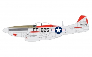 Airfix 05136 NORTH AMERICAN F-51D MUSTANG 