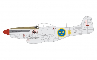 Airfix 05136 NORTH AMERICAN F-51D MUSTANG 