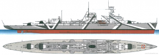 Samek Models S700/003 NÜRNBERG German Cruiser