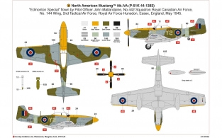 Airfix A14003A North American MUSTANG Mk.IVA / P-51K