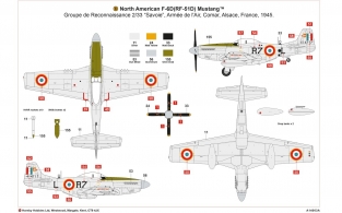 Airfix A14003A  North American MUSTANG Mk.IVA / P-51K
