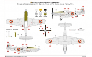 Airfix A14003A North American MUSTANG Mk.IVA / P-51K