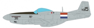 A02098  N.A.P-51 D/K Mustang ''ook ML.KNIL decals verkrijgbaar'