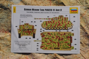 Zvezda 5017 PANZER IV Ausf.H German Medium Tank