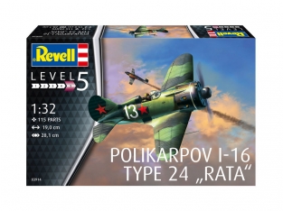 Revell 03914 POLIKARPOV I-16 Type 24 