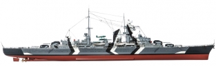 Tamiya 31805 PRINZ EUGEN German Heavy Cruiser